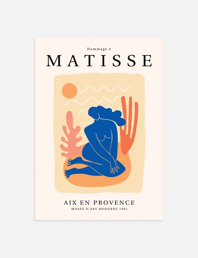 Tranquil Horizons - Hommage a Matisse