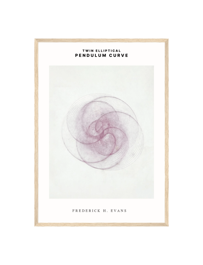 Lilla Pendulum Curveplakat Produktbillede
