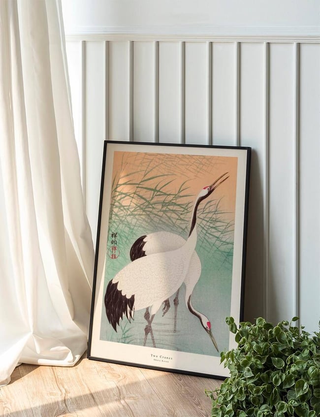 Two Cranes - Ohara Koson