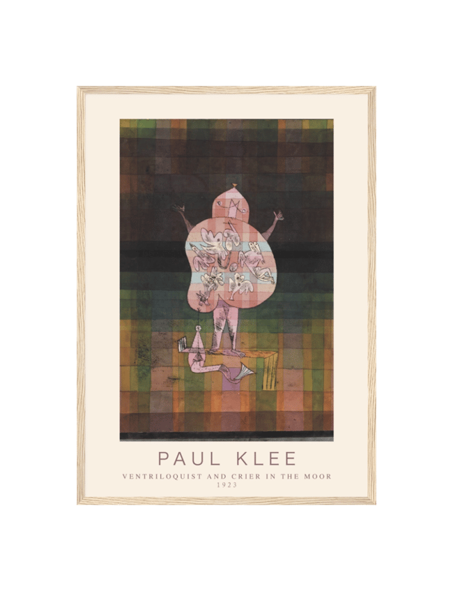 Ventriloquist and Crier in the Moor - Paul Klee