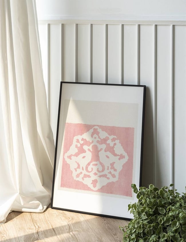 Woodblock Print Pink - Taguchi Tomoki
