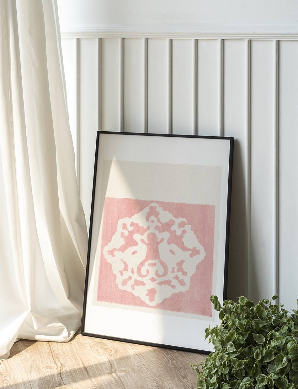 Woodblock Print Pink - Taguchi Tomoki