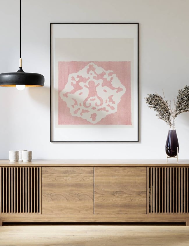 Woodblock Print Pink - Taguchi Tomoki