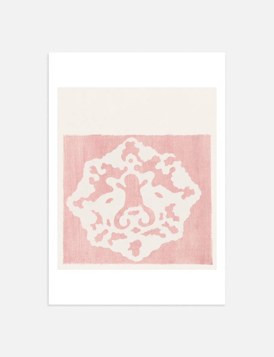 Woodblock Print Pink - Taguchi Tomoki