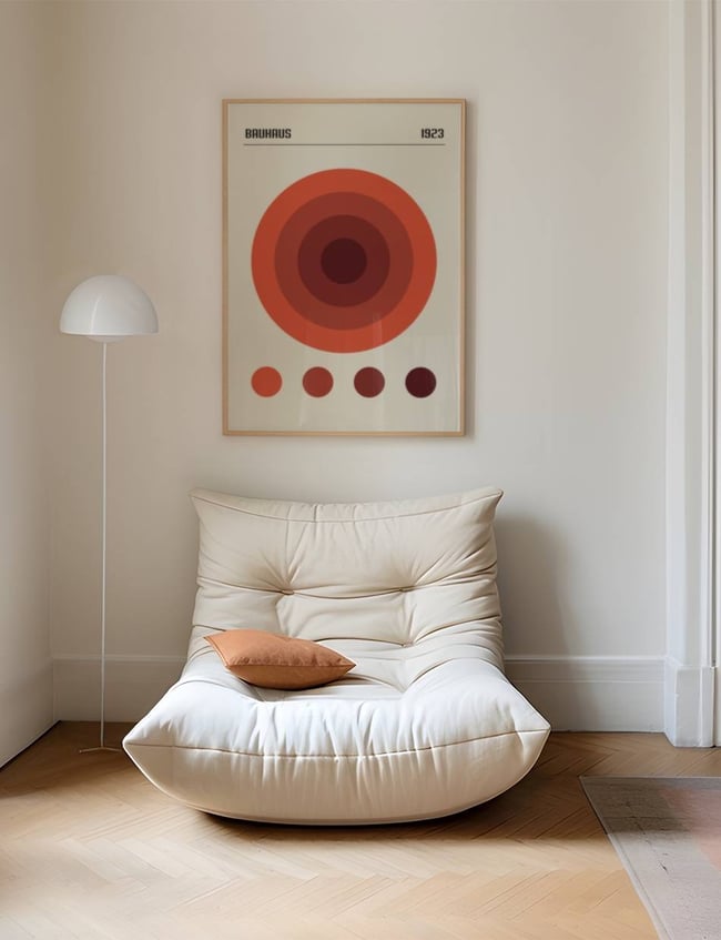 Bauhaus Orange Color Palette