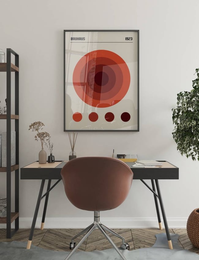 Bauhaus Orange Color Palette
