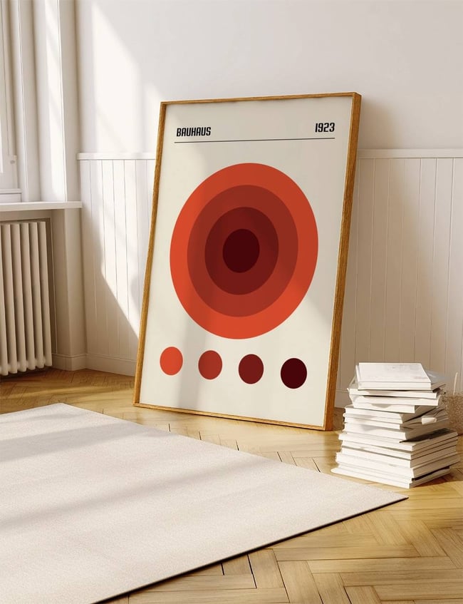 Bauhaus Orange Color Palette