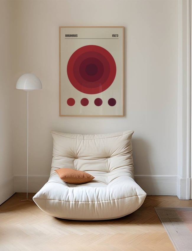 Bauhaus Red Color Palette