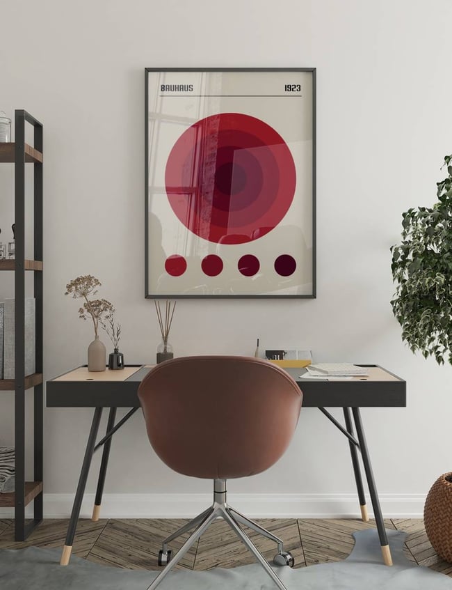 Bauhaus Red Color Palette