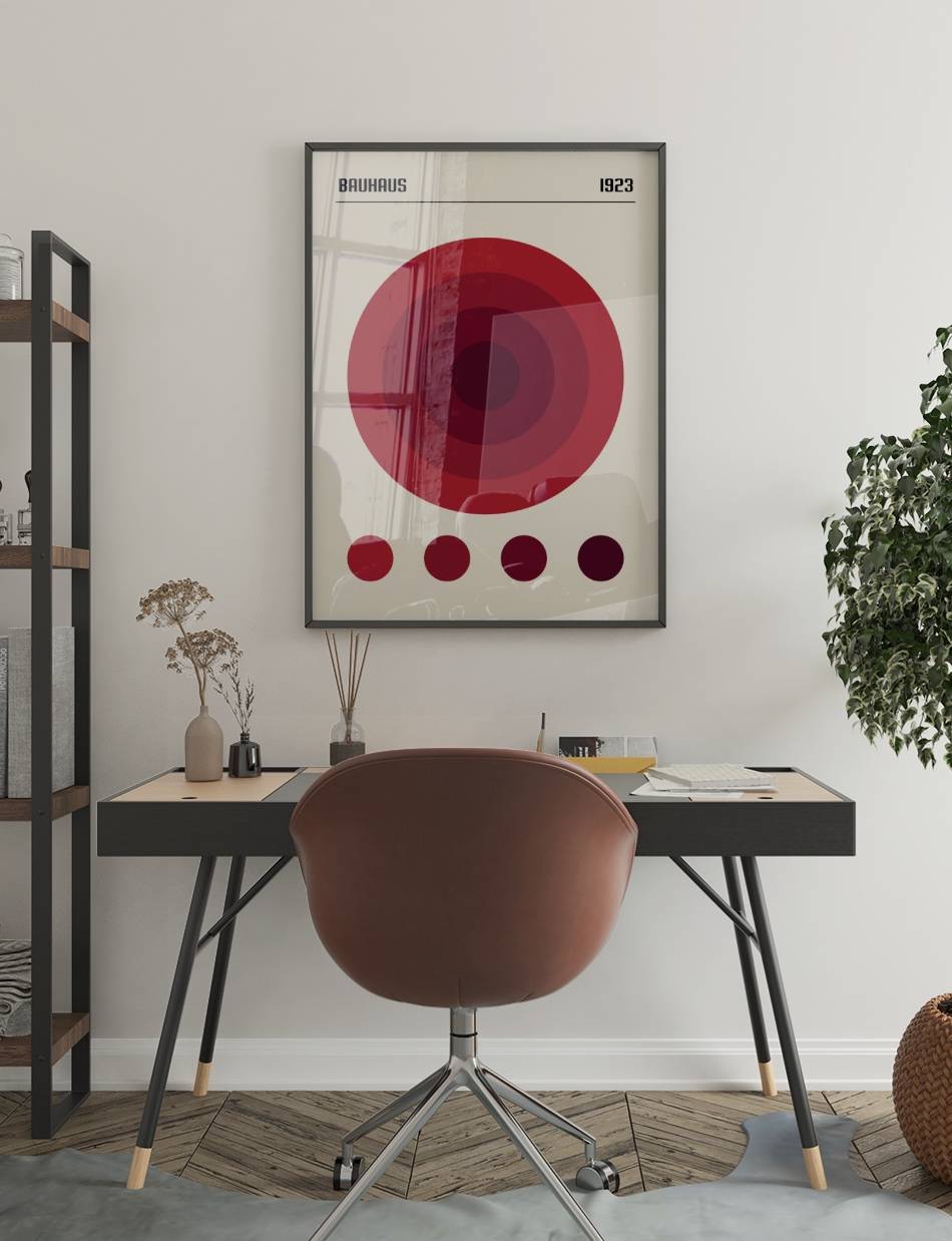 Bauhaus Red Color Palette