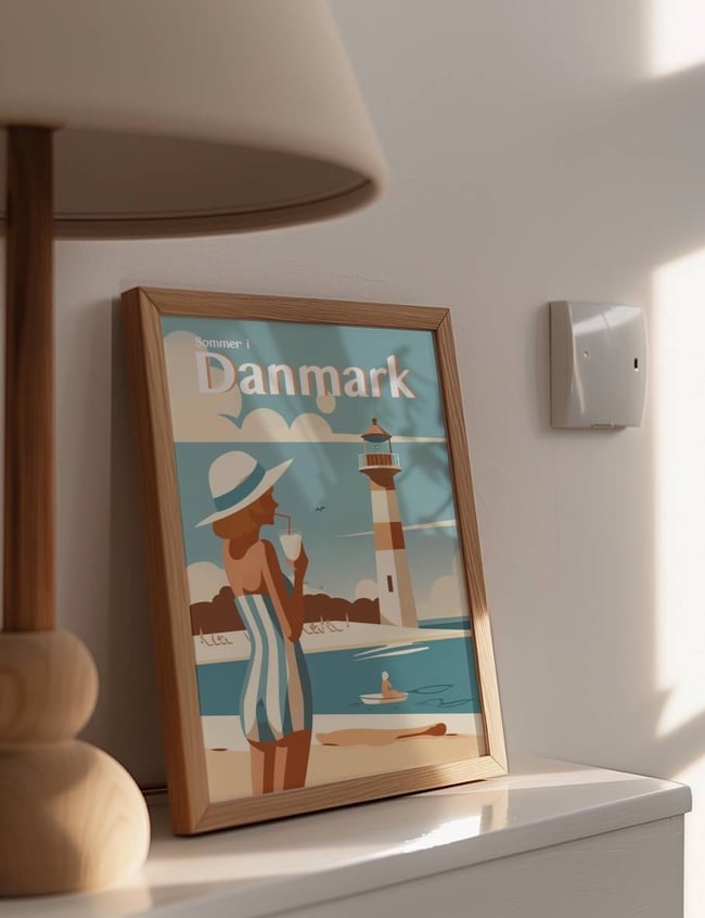 Nedkøling på Stranden