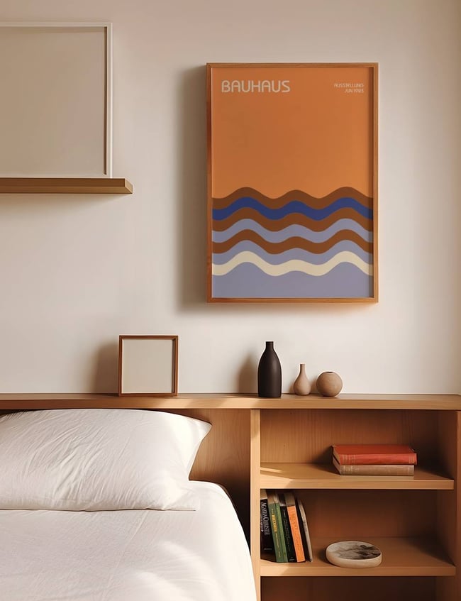 Elemental Swirl Orange - Bauhaus
