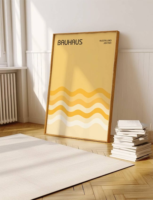 Elemental Swirl Yellow - Bauhaus