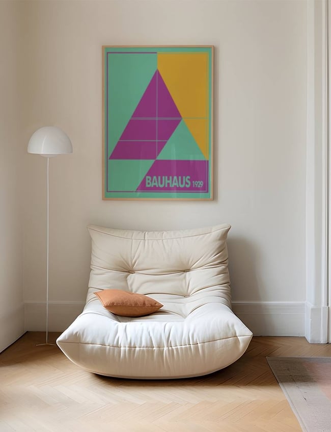Prismatica Green - Bauhaus