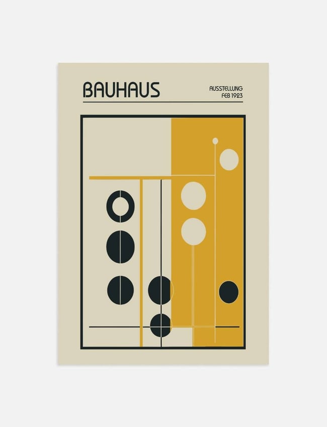 Retrograde Canvas - Bauhaus