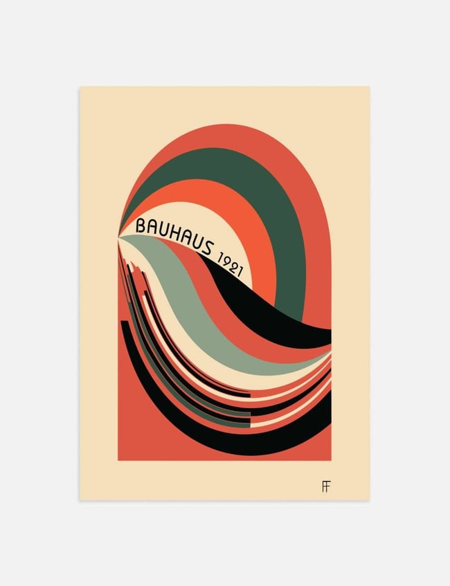 Sunrise Symmetry 01 - Bauhaus