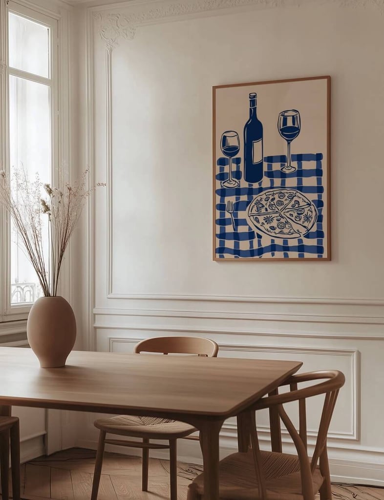 Table for Two Blue
