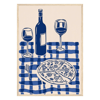Table for Two Blue