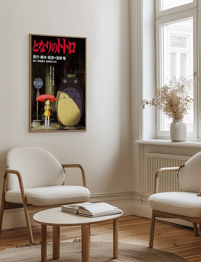 Totoro Filmplakat - Studio Ghibli