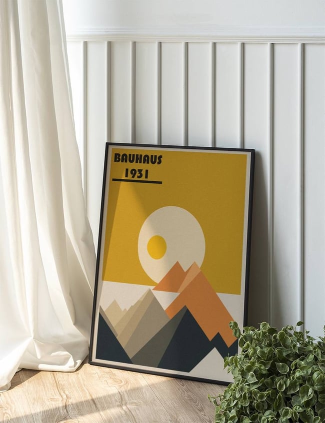 Vibrance Veil - Bauhaus