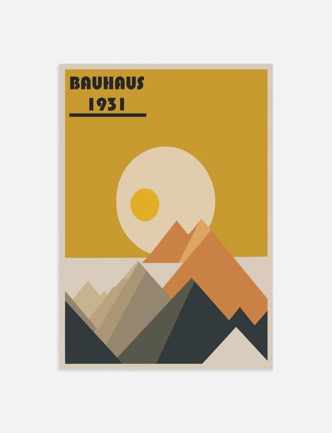 Vibrance Veil - Bauhaus