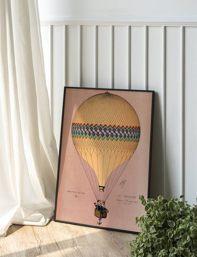 The Tricolor Balloon Ascension in Paris