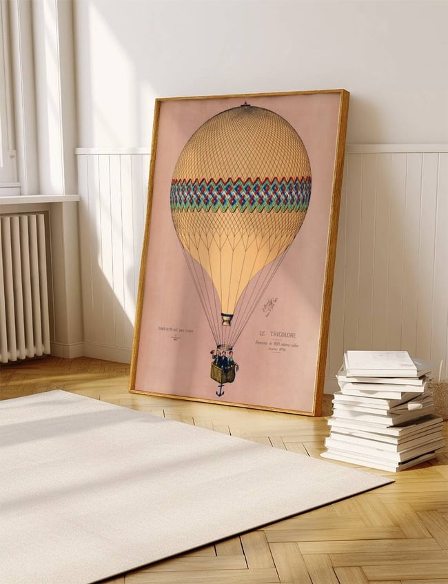The Tricolor Balloon Ascension in Paris