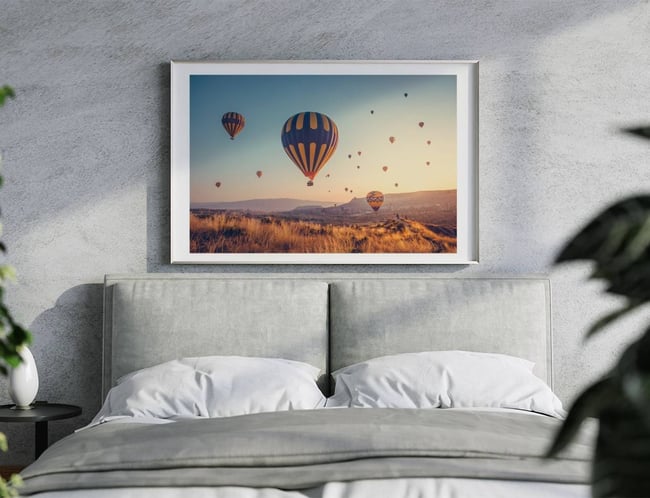Air Balloons Taking Off