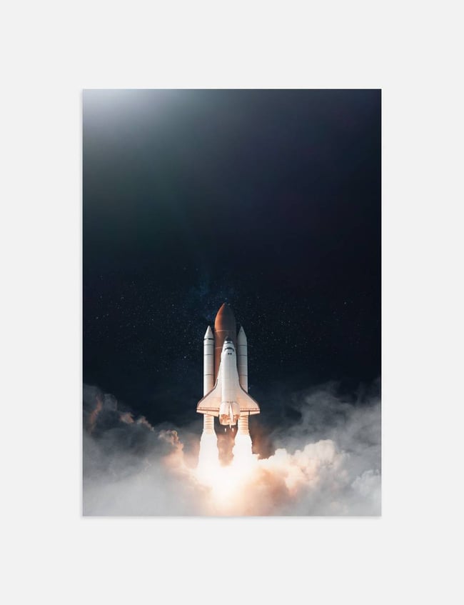 Space Shuttle Take Off