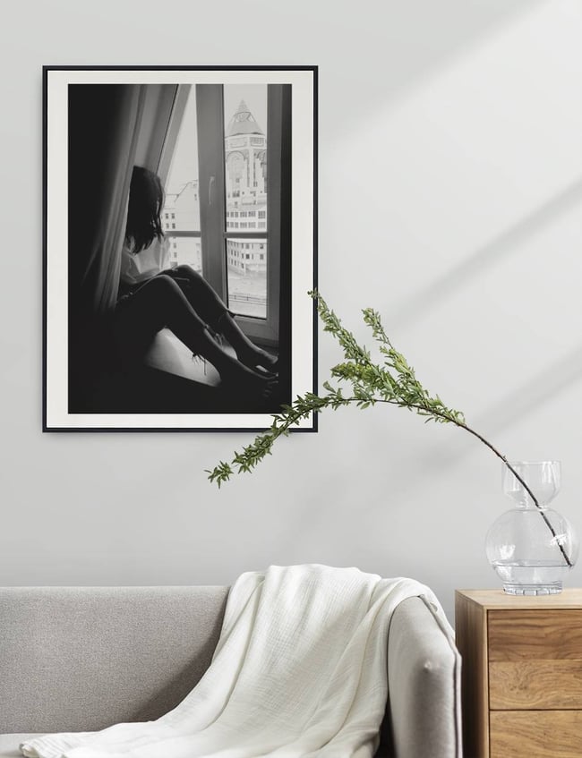 Woman in window