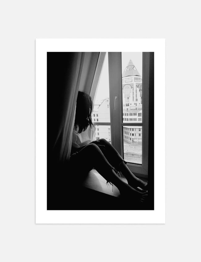 Woman in window