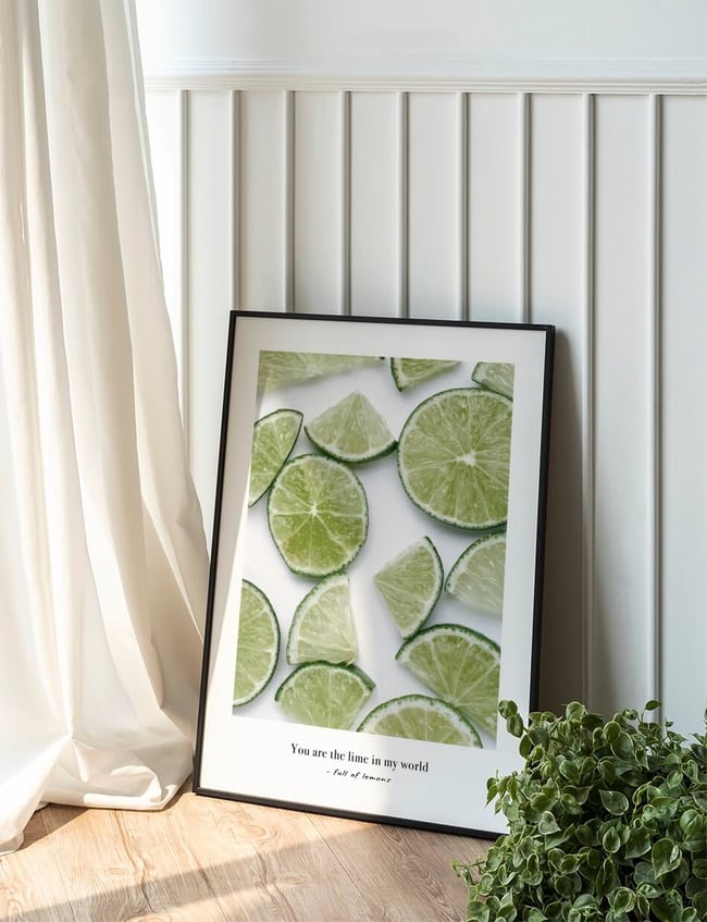 You are the lime