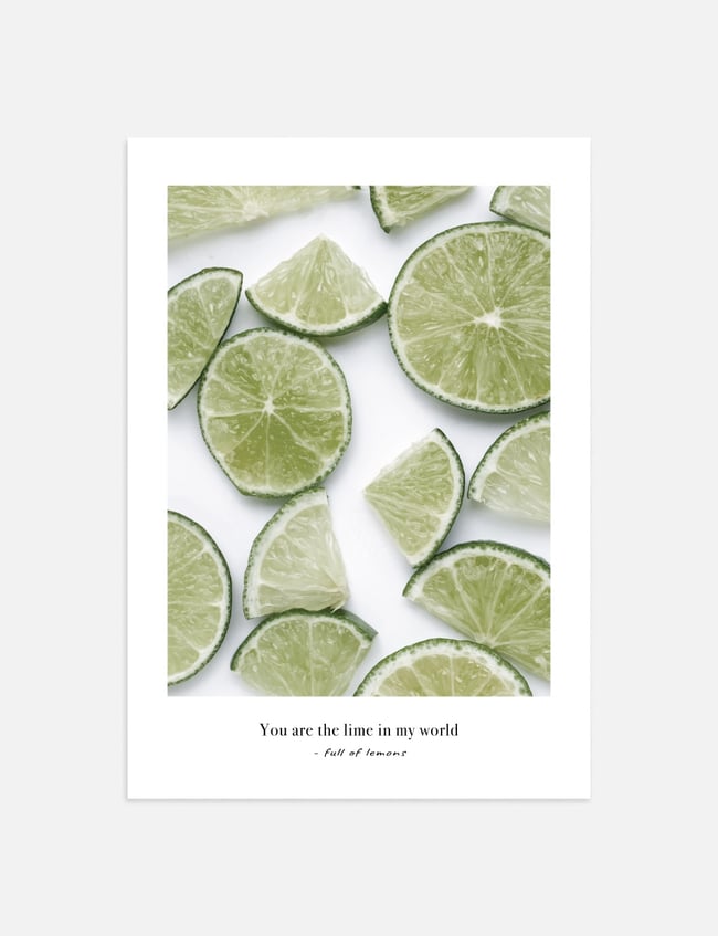 You are the lime
