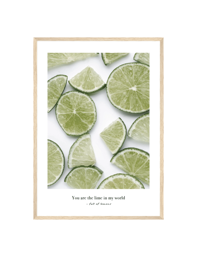 You are the lime