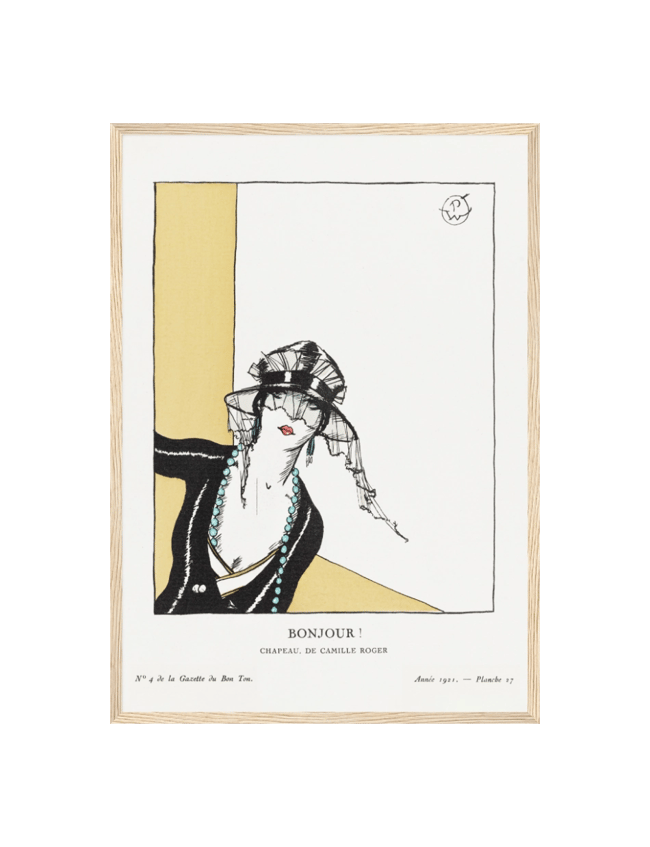 Bonjour! Chapeau, de Camille Roger