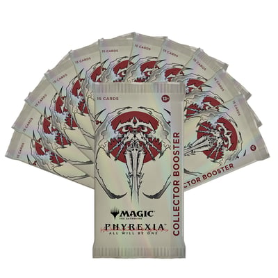 phyrexia collector booster box All Will Be One Set sided token Phyrexia Collector Boosters! What Will