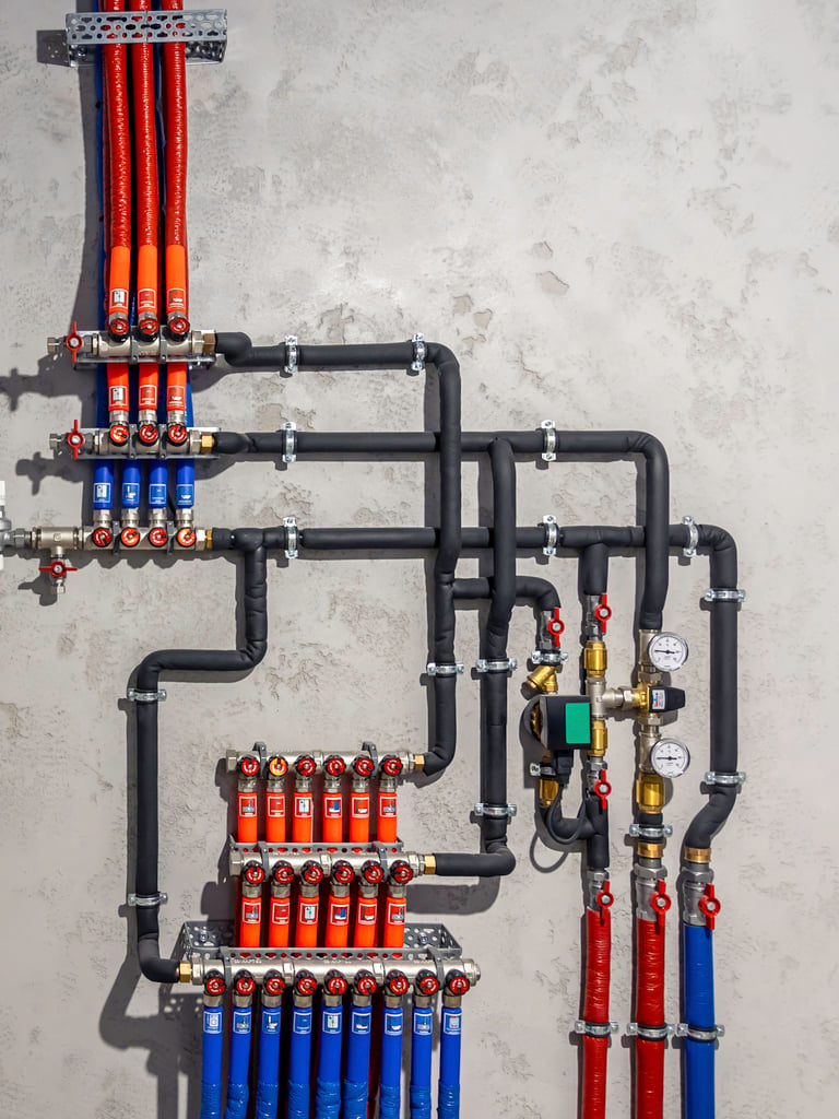 Rucker Plumbing team on a job site