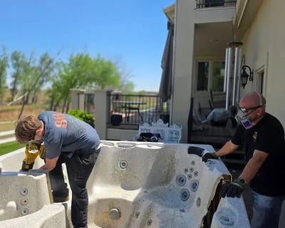 86it! hot tub removal service in Loveland, CO