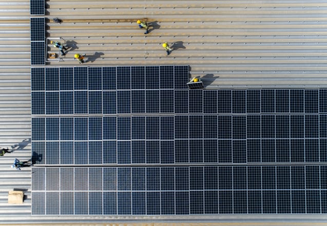 SolTrinity commercial solar panel installation in Colorado
