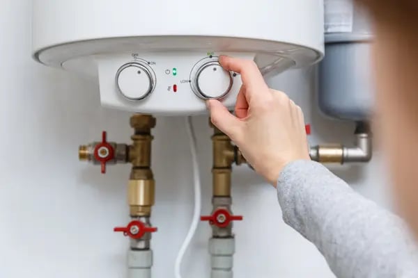 Water heater installation service