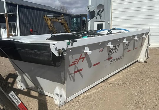 pile of scrap metal ready for removal and recycling