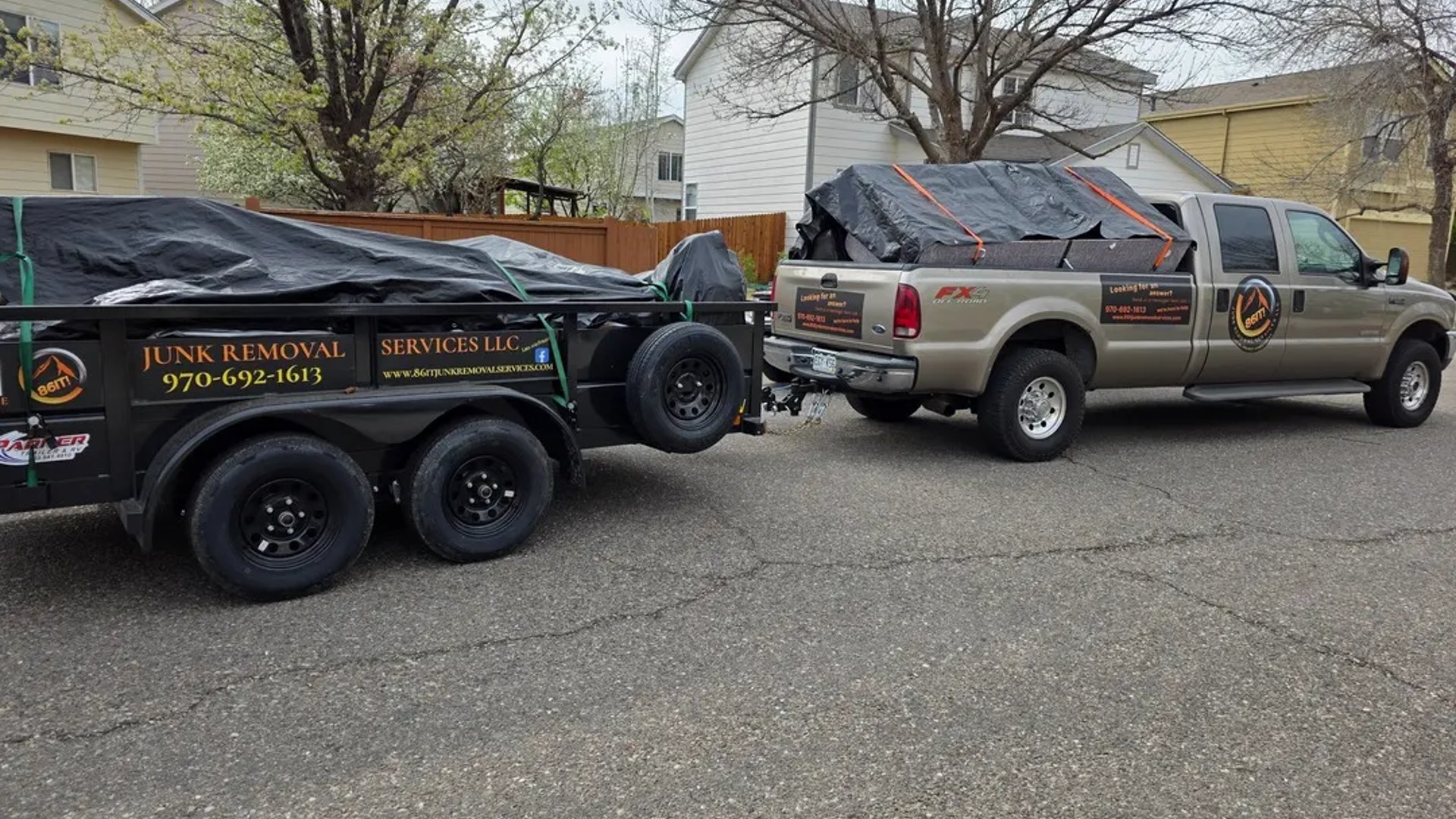 86it junk removal truck