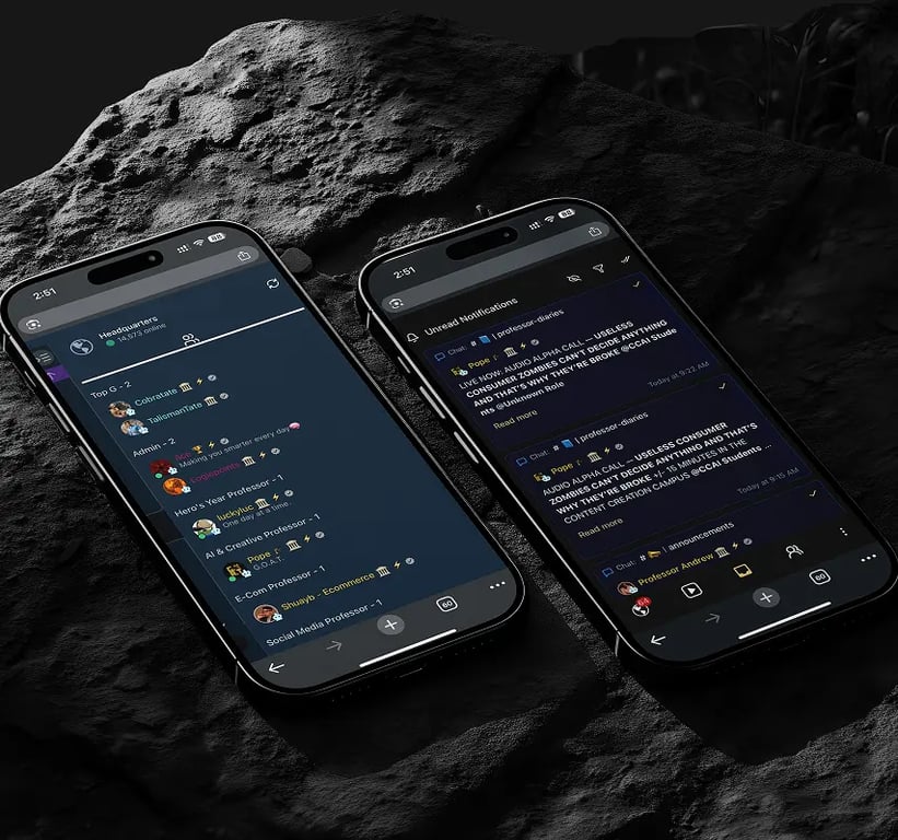 Member dashboard preview