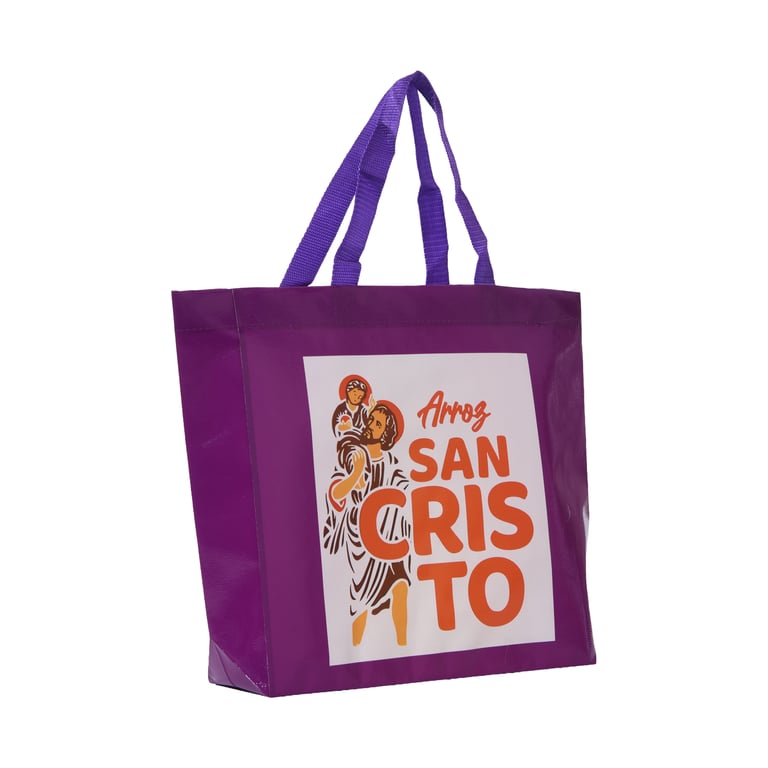 Custom Printed Hand Carry Woven Bag – Religious & Cultural Promotion Packaging
