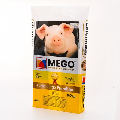 PP Woven Feed Bag – 50kg, Pig Food Packaging, High Barrier & Custom Print  