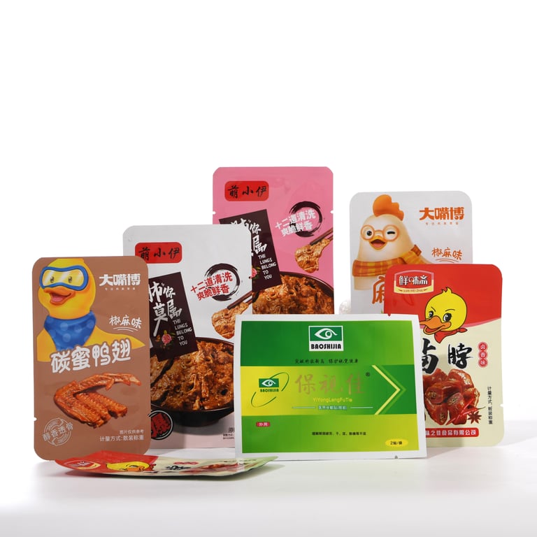 High-Barrier 3-Side Seal Flexible Pouch for Food & Consumer Goods 