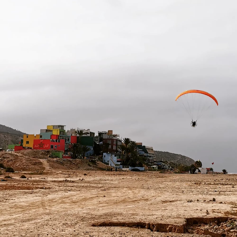 Paramotoring in Agadir