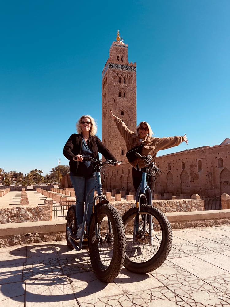 Electric Scooter Ride in Marrakech