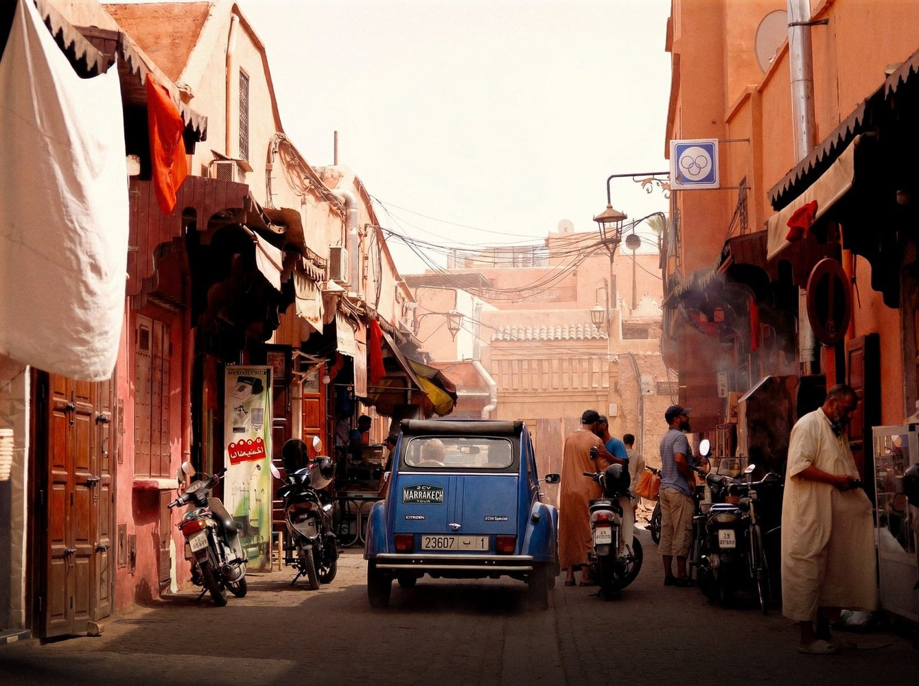 Tour in 2CV d'epoca a Marrakech