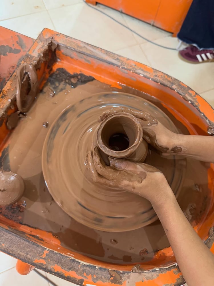 Laboratorio di Ceramica Tradizionale ad Agadir